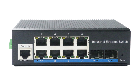 WEB NETWORK MANAGEMENT FULL GIGABIT 2 LIGHT 8 POWER INDUSTRIAL ETHERNET, AND THE SWITCHES