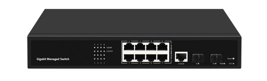 10-PORT 10/100M/1000M L2 MANAGED ETHERNET SWITCH