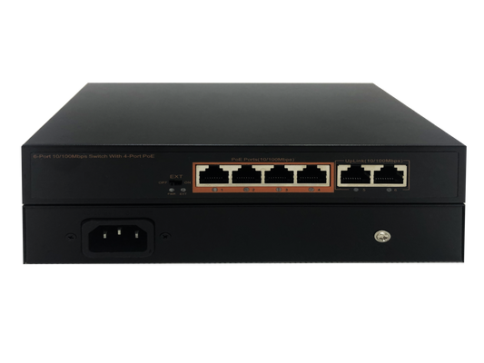 6-PORT 10/100M ETHERNET SWITCH  4Port+2Port 10/100M